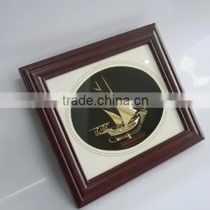 2015 New Design High Quality 3D Arabic Dhow Frame With Decoration Gift JKC-01 thumbnail-1