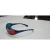Red Blue Cyan Plastic Framed 3 D Dimensional 3D Glasses thumbnail-1