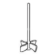 450mm Propeller Type Stirrer Rod thumbnail-1