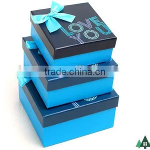 Romantic Valentine's Day Gift Box With Printed "Love You" ,Birthday Party Gift Box Manufacturer thumbnail-4