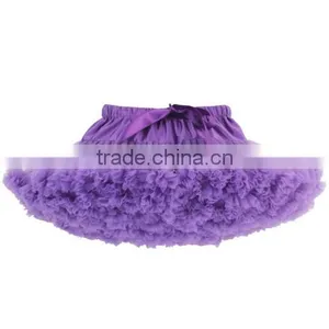 Top Quality Fancy Mini Lovely Skirt Baby Tutu Cake Smash Design Colorful Lace Chiffon Baby Girls Petti Skirts thumbnail-6