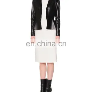 Genuine Leather Jacket Women thumbnail-3