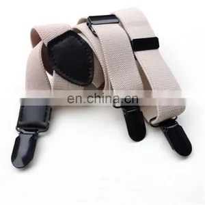 Wholesale Plain Colorful Metal Clips Suspenders thumbnail-3