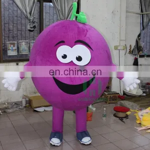 HI CE Standard Custom Fur Cherries Inflatable Costumes Walking Mascot thumbnail-1
