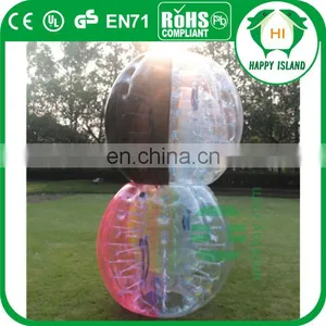 HI New Design TPU/PVC Double Ropes Bumper Ball Small Pvc Inflatable Balls for People thumbnail-4