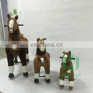 New Arrival!!!HI CE Funny Pony Ride on Horse for Kids Adult,ride on Horse With Wheel thumbnail-2