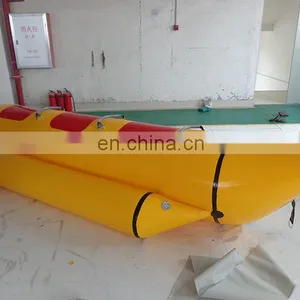 3 Seat Family Event Summer Water Game Inflatable Banana Tube Boat thumbnail-3