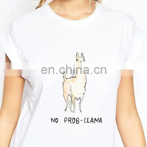 Cute Animal Printed T-shirt Women Wholesale thumbnail-3