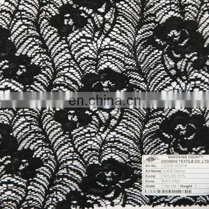 2015 New Style Nyon and Cotton Organic Lace Dyeing Knit Fabric thumbnail-1