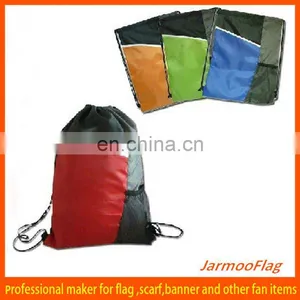 Customized Advertising Drawstring Laundry Bag thumbnail-1