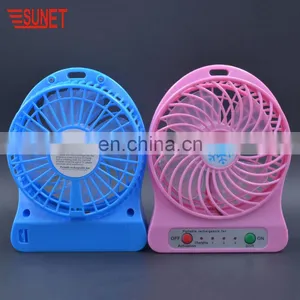 Summer Air Cooling Lithium Battery Usb Fan Portable Rechargeable Mini Usb Fan thumbnail-2