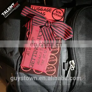 Custom Private Design Embroidery Name Luggage Tag Label String thumbnail-4