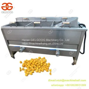 3 Basket Deep Fried Chickpeas Fryer/Fried Chickpeas Fryer for Sale/High Efficiency Fried Chickpeas Fryer thumbnail-1