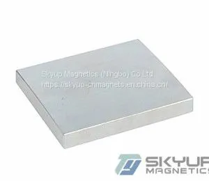 NdFeB Magnets With Block Used in Automobile Produced by Professional Manufacturer Magnetsics thumbnail-5