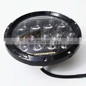 DC 9volt 12v 24v Manufacturer Direct Sale 7 Inch Led Head Light 75W Auto Lamp thumbnail-1