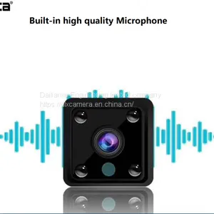 Super Mini HD WIFI Audio IR Camera With Rechargeable Battery Support 128G SD Card and Remote Control by APP P2P Move Detection thumbnail-5