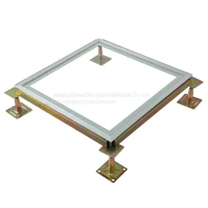 High-strength Tempered Glass Anti-static Raised Floor for Office, Glass, Plank and Bedroom 600 thumbnail-5