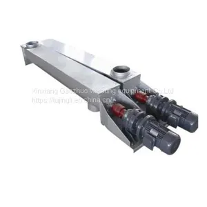 Incline Stainless Steel Shaftless Screw Conveyor For Building Materials thumbnail-1
