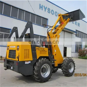 Taian Hysoon Mini Articulated Loader for Sale thumbnail-5