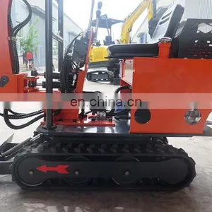 Free Shipping China 0.8 Ton Mini Excavator Equipped With a Loading Bucket for Sale Cheap Prices thumbnail-3