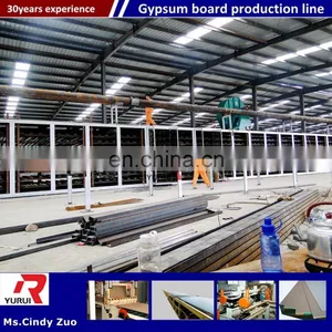 Gypsum Board Production Line With Knauf Technology Save Cost/Gypsum Plaster Board Plant Line(thermal Oil Drying/hot Air Drying) thumbnail-2