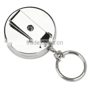 Pull Key Reel Wearable Key Organizer, Stainless Steel thumbnail-5