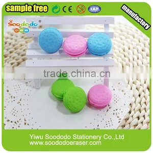 Mini Candy Macaron Shaped 3D Eraser thumbnail-1