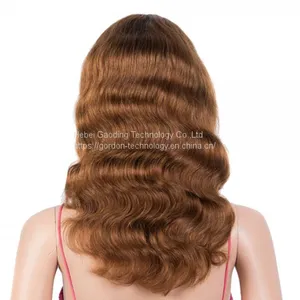 Headwrap Blone Water Wave Full Lace Human Hair Wig thumbnail-1