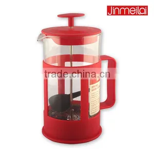 Plastic Coffee Pot, Colorful Coffee Plunger, Glass Coffee Plunger, French Coffee Press thumbnail-2