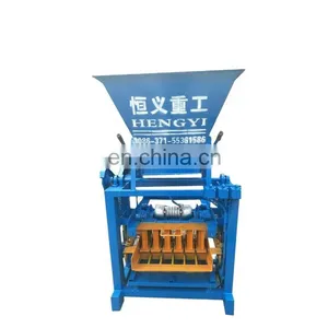QT4-35B Smart Block Machine Manual Interlocking Brick Making Machine Price in India thumbnail-1