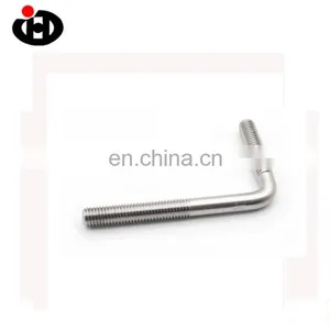 High Quality Stainless Steel Hardware Plain Foundation L Shaped Anchor Bolts thumbnail-1