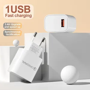 New 18W Fast Wall Charger PD Type C Quick Charger QC 3.0 Adapter for Iphone for Samsung Mobile Phones Cell Phones thumbnail-5