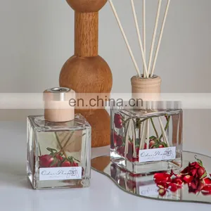 ENO Wholesale Aroma Diffuser Gift Box With Nature Essential Oil Sola Flower Reed Diffuser Home Fragrance thumbnail-1
