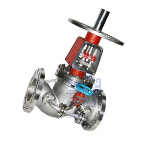 New Design Bypass Oxygen Stop Valve Stainless Steel Flange Stop Valve thumbnail-5