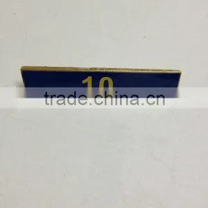 Custom Simplicity Numberal Iron Lapel Pin thumbnail-1