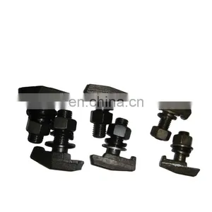 Elevator Shaft Components T Type Forged Rail Clip Casting Sliding Rail Clip thumbnail-2