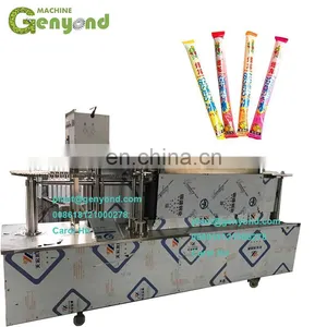 5000-6000 P/h PE Soft Plastic Tubes Ice Lolly or Ice Pop or Popsicle Yogurt Filling and Sealing Packing Packaging Machine thumbnail-4