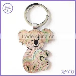 Wholesale Animal Koala Stainless Steel Keychain thumbnail-1