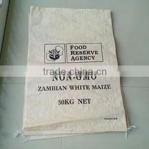 White Woven PP Sugar Bag,PP Bag For Packing Sugar thumbnail-3