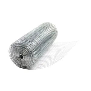 Hot Dip Galvanized Wall Cladding 4 ft 2x4mm Black Welded Wire Fencing thumbnail-2