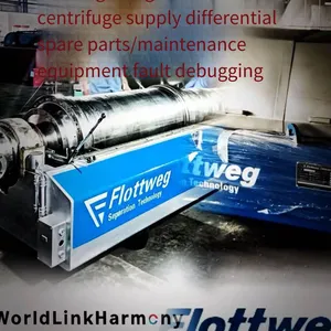 After-sales Service During the Warranty Period for the Repair of the Differential of the Two-phase Horizontal Screw Sedimentation Centrifuge Used in the Production of Hainan Potassium Chloride thumbnail-4