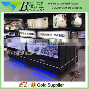 Fashion Names of Watch Shop, Wooden Display Stand Showcase for Watch thumbnail-1