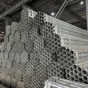 High Strength Agricultural Irrigation Durable Efficient Galvanized Steel Pipe thumbnail-1