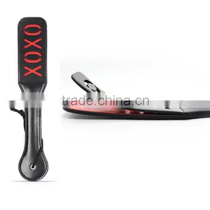 2016 Sexy Joyful Adults Toys , Female Slave Whips and Leather Spanking Classic Sex Leather Paddles for Wowan thumbnail-3