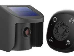 Solar Outdoor Alarm System/DIY Aisle Alarm/passive Probe PIR Sensor Human Body Sensing(wechat:13510231336) thumbnail-2