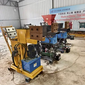 30T Hydraulic Clay Brick Making Machine High Density Red Soil Brick Machine Small Clay Brick Press for Construction Projects thumbnail-4