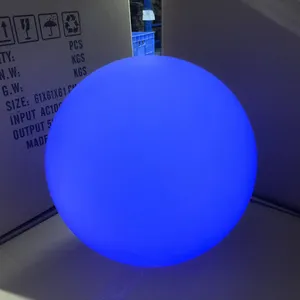 LED Plasma Ball Garden Solar Light Led Glow Swimming Pool Led Glow Ball Floating Light thumbnail-1