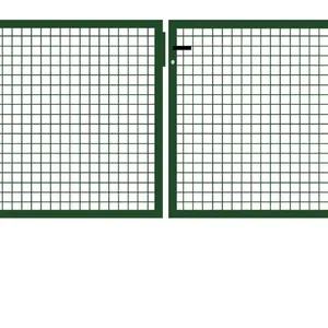 Single Gate 3D Panel Fence With High Security Latch and Key Cylinder thumbnail-1