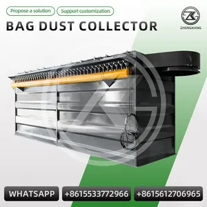 Factory Direct Pulse Jet Baghouse Dust Collector Industrial Bag Filter Dust Collection System Support OEM ODM Custom thumbnail-5