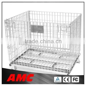 Stackable Heavy Duty Steel Wire Mesh Container thumbnail-3